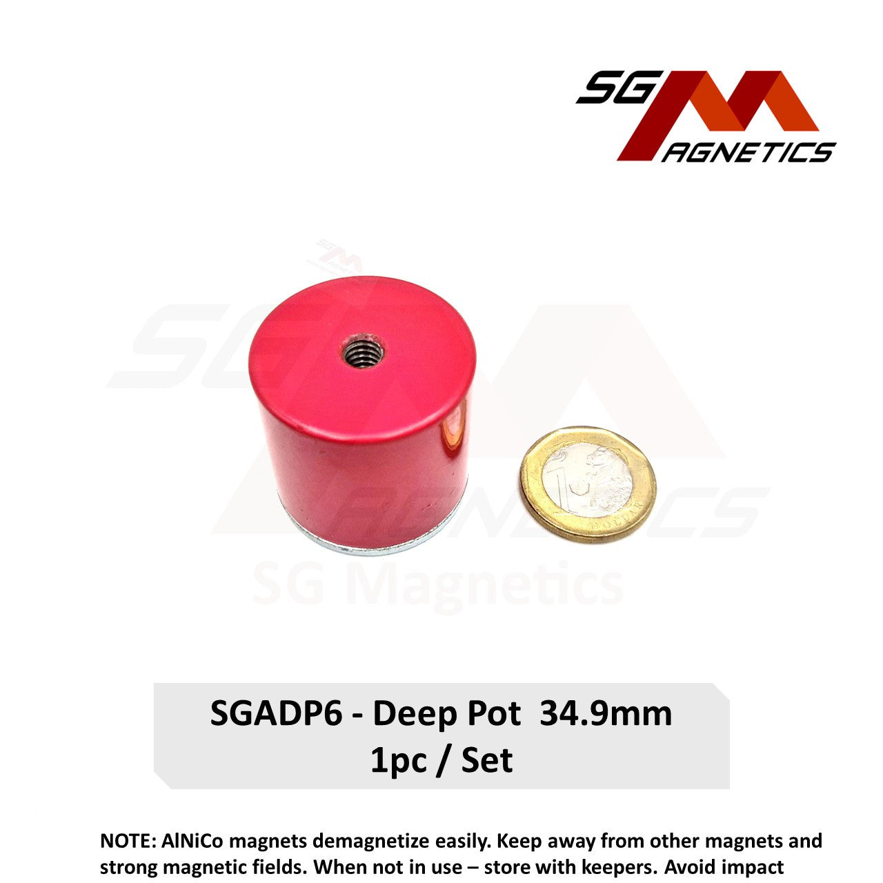 34.9mm - AlNiCo Deep Pot - High Temperature - Similar to Eclipse 834