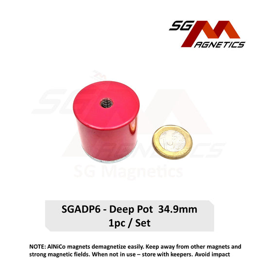 34.9mm - AlNiCo Deep Pot - High Temperature - Similar to Eclipse 834