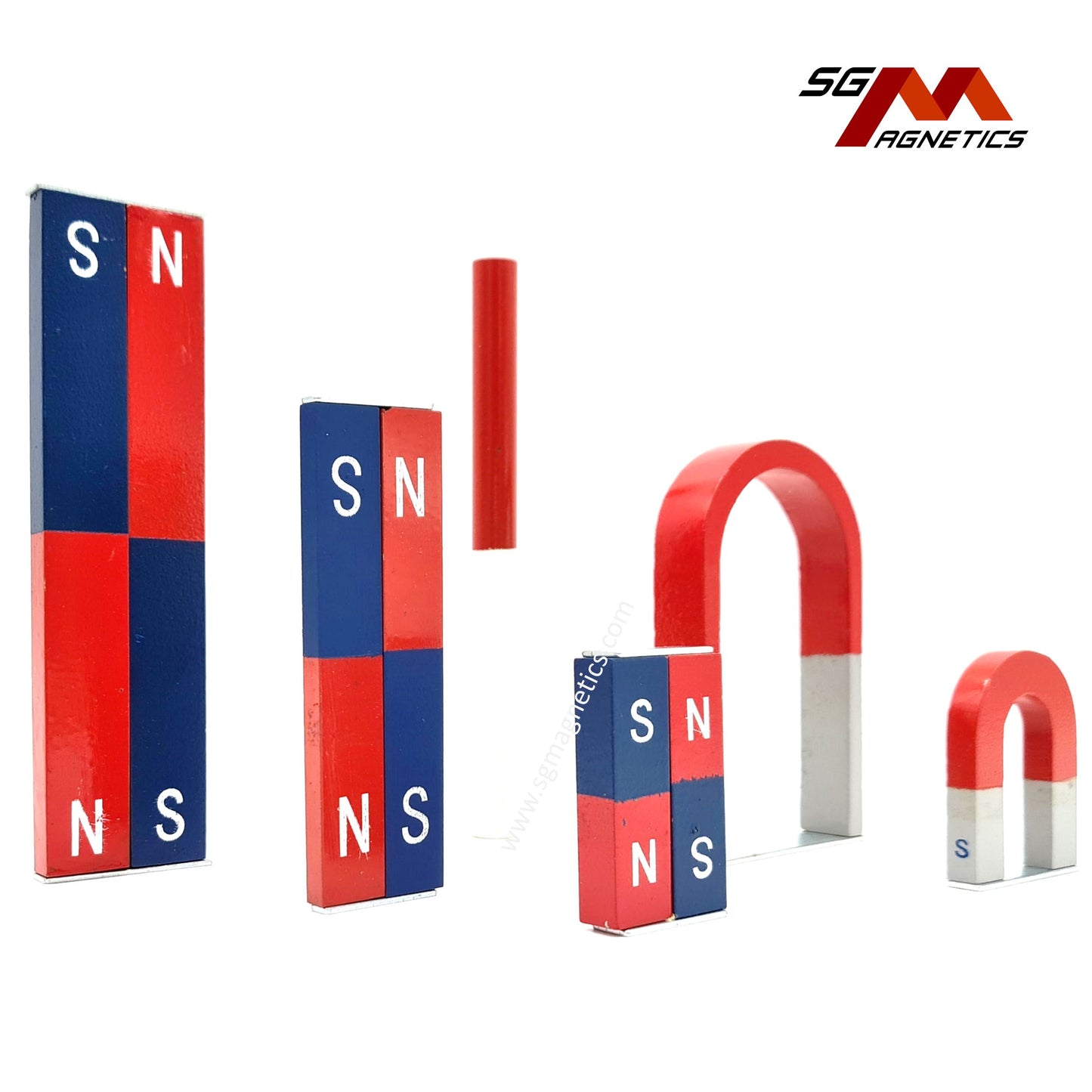 AlNiCo3 Bar Magnet (Extra Weak) - M Size - 100x15x6mm - 1 pair