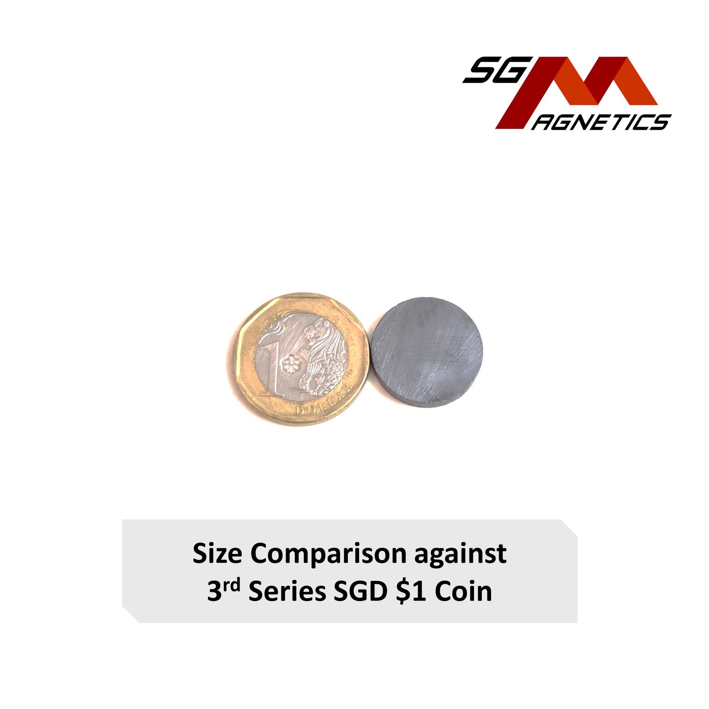20*3mm - Ferrite Ceramic Disc Magnets - 10pcs