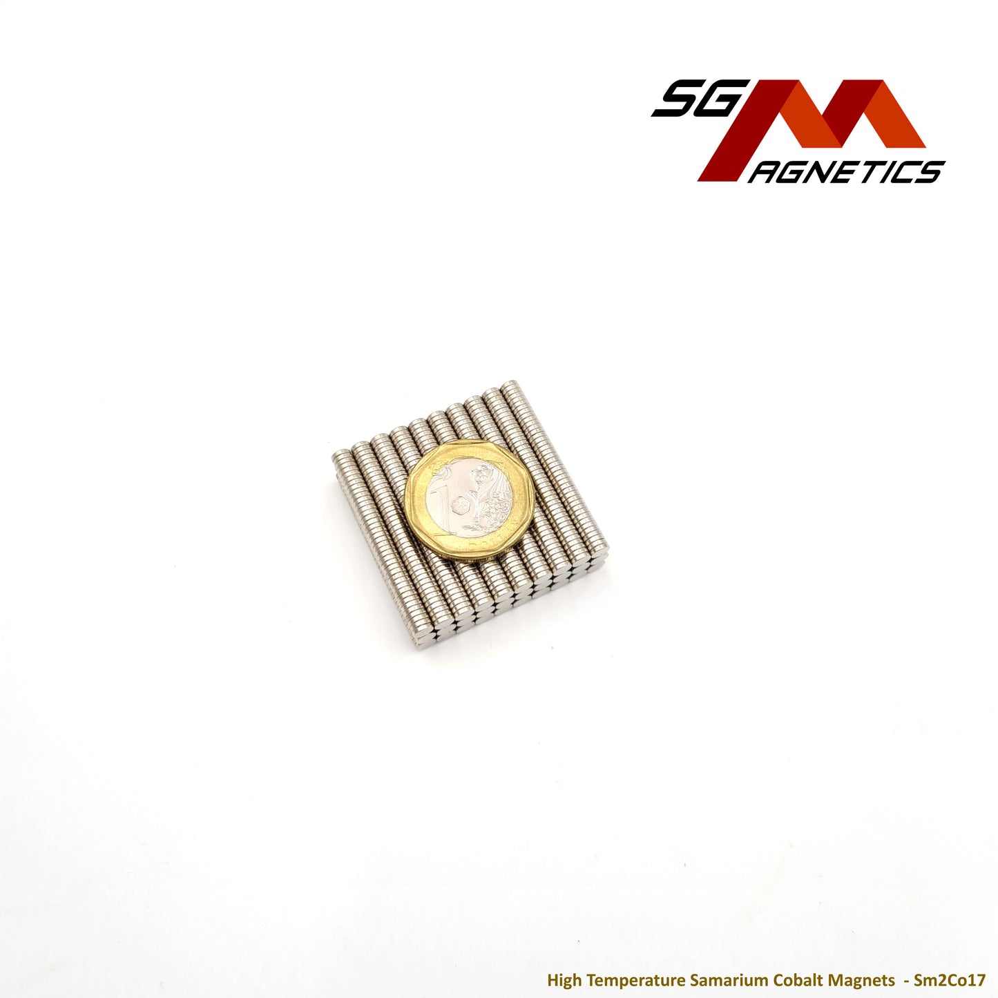 4x1mm Ni-Coated - Samarium Cobalt SmCo Disc Magnets - 10pcs