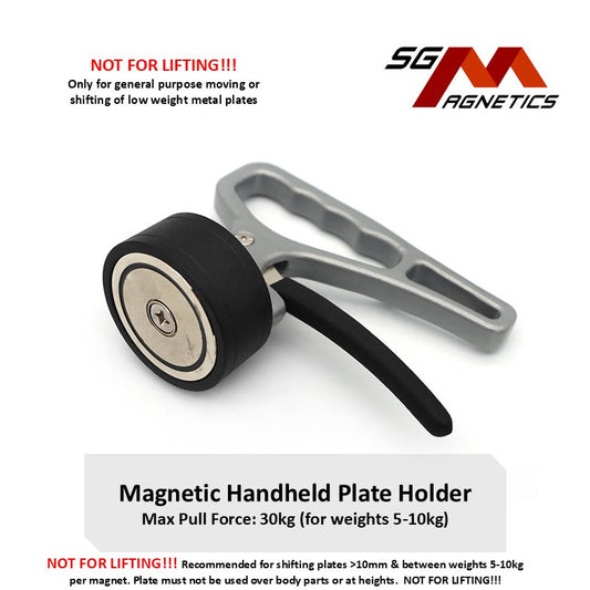 Handheld Magnetic Plate Holder (Small plate - NOT for lifting) Lifter