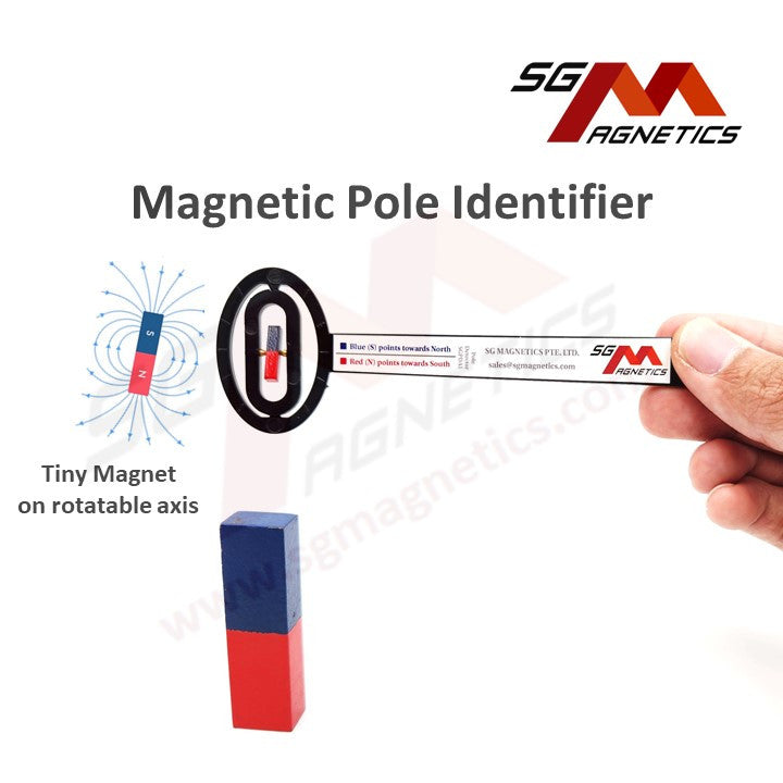 Magnetic Pole Detector - Manual Magnet North South Pole Identifier Stick