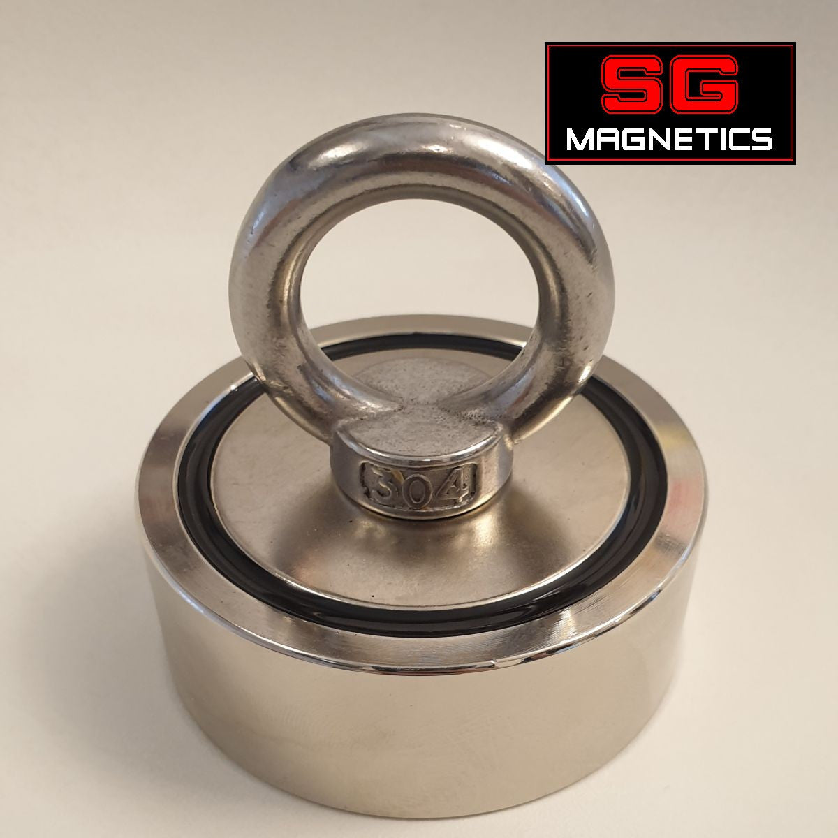 D67 Neodymium Pot Magnet SGNFD67 - Dual Eyebolt - 1pc