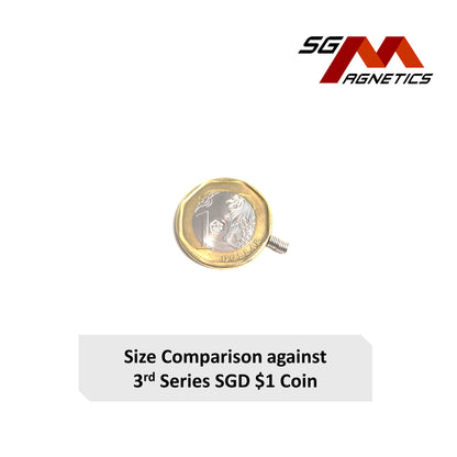 3x0.5mm N35 - Neodymium Disc Magnets - 10pcs