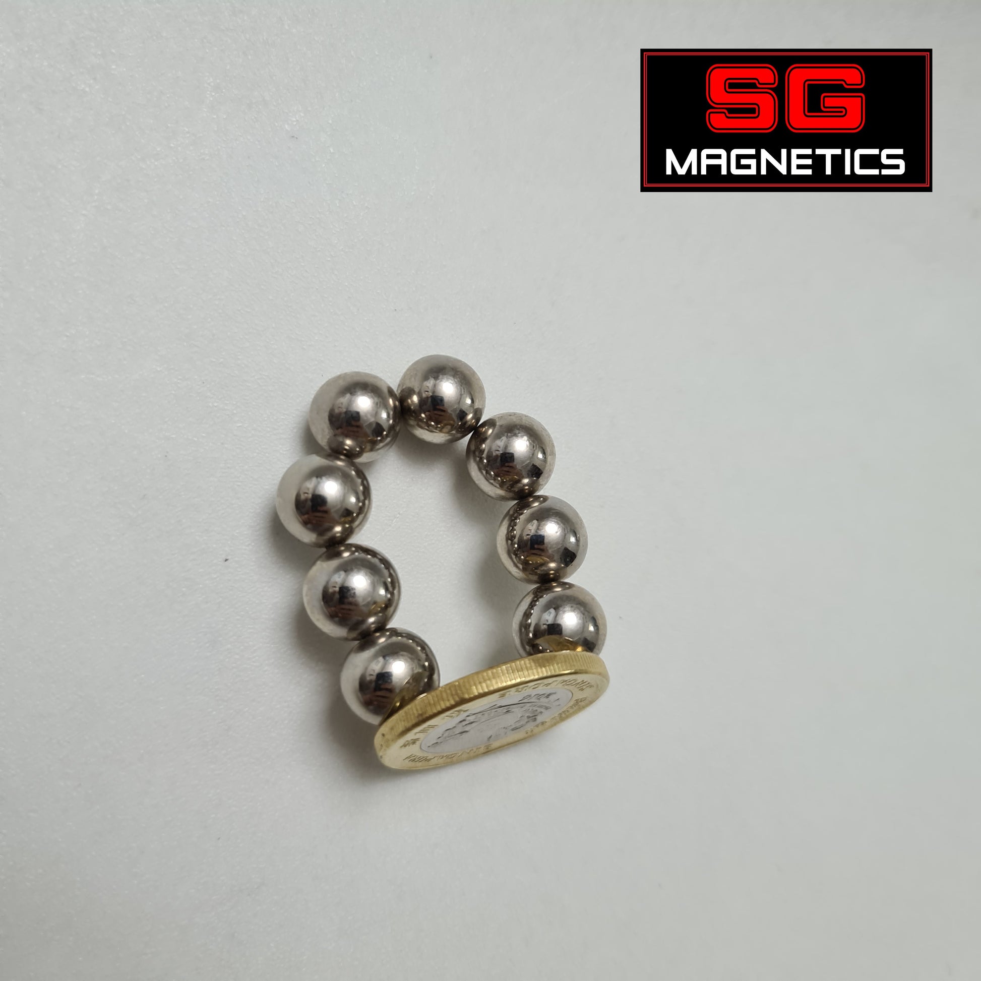 10mm N35 - Neodymium Sphere Magnets - 2pcs