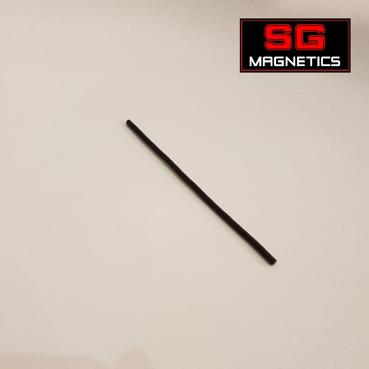 2.2x0.95mm - Black Epoxy Coated (SH) Disc Neodymium Magnets - 25pcs/pack