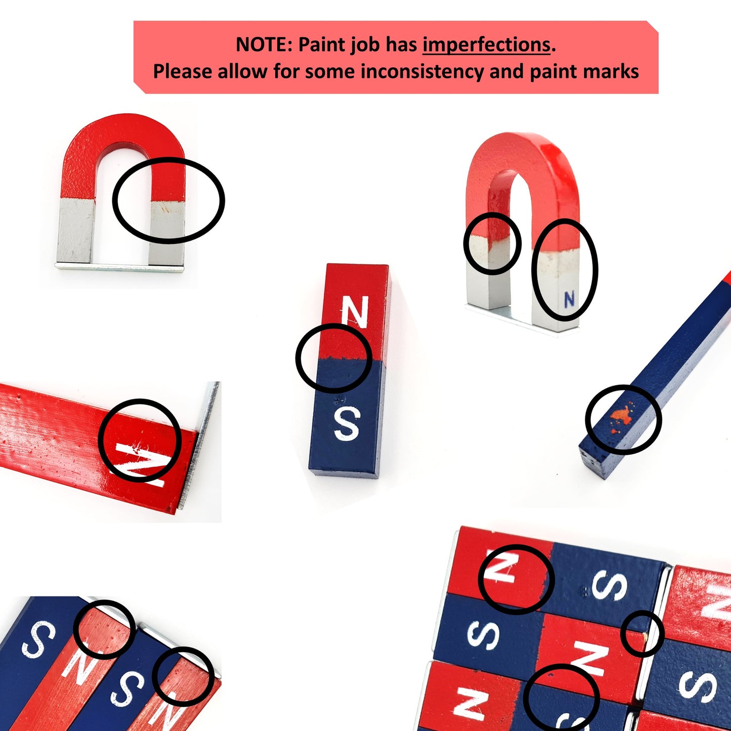 AlNiCo5 Bar Magnet - M Size - 100x15x6mm - 1 pair