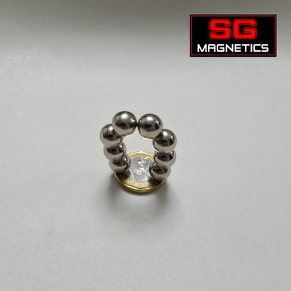 10mm N35 - Neodymium Sphere Magnets - 2pcs