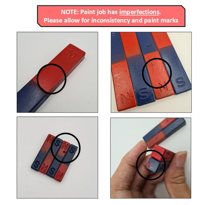 L50mm S U-Shape - Educational Magnets - Ferrite U-Shape Magnet - 2pcs