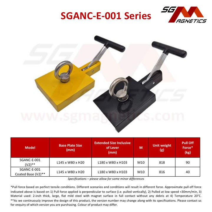 90kg General Purpose Holding Magnet - SGANC-E-001 (Economy Series Anchor Magnet)
