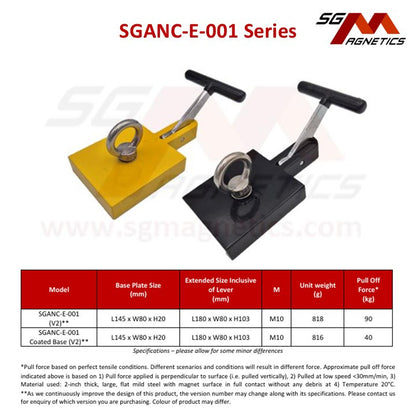 90kg General Purpose Holding Magnet - SGANC-E-001 (Economy Series Anchor Magnet)